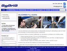 Tablet Screenshot of agaria.se